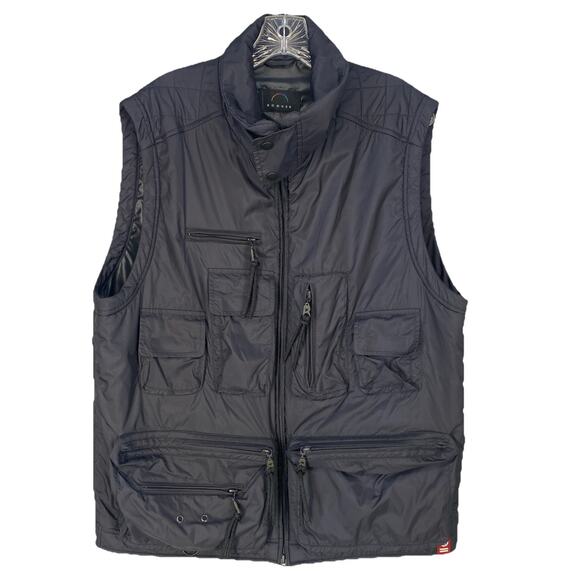 Bogner Men’s Utility Vest 🖤 Size 44 Multi Pocket Zip Outdoor Layer - Picture 1 of 14